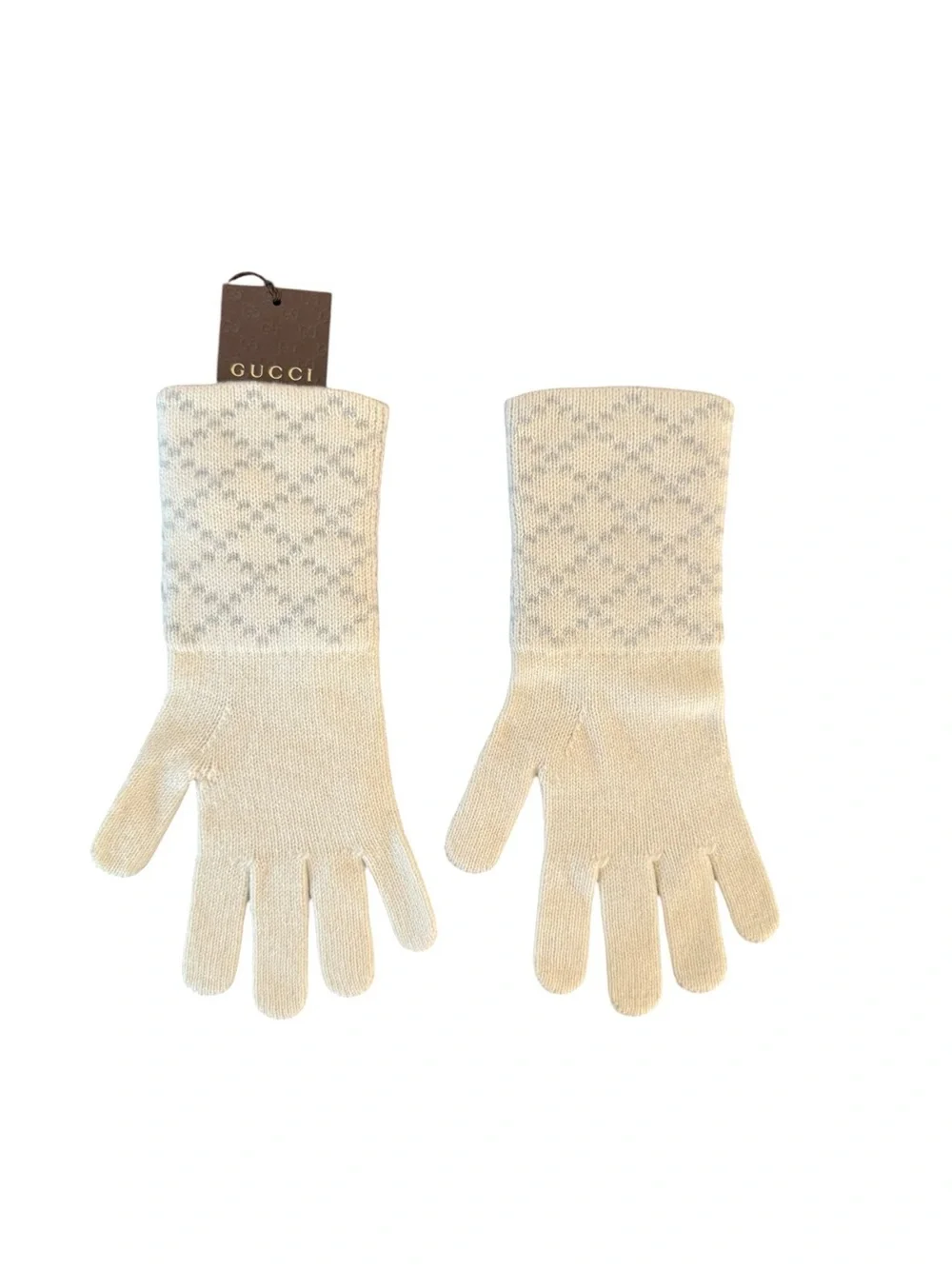 NWT Gucci Cashmere Gloves Size S